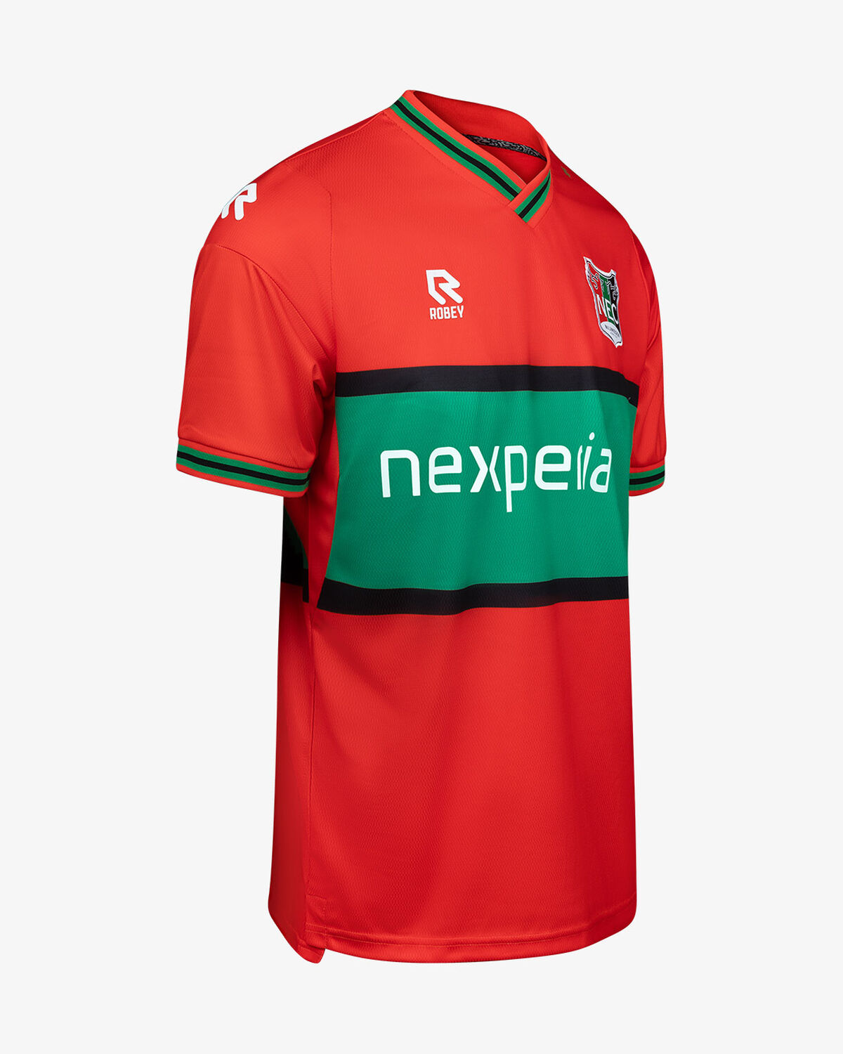 N.E.C. Thuisshirt 24/25, Red/Green/Black, hi-res