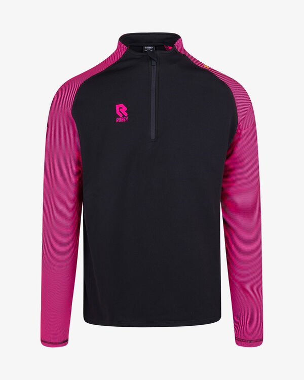 Robey Performance Tracksuit Black/Pink