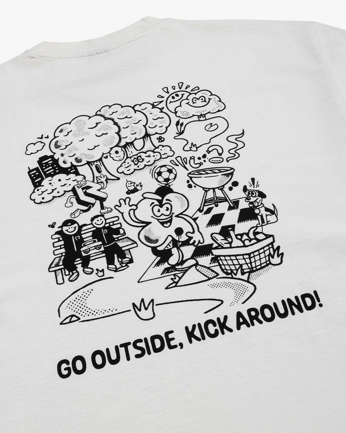 Parklife Tee, White, hi-res