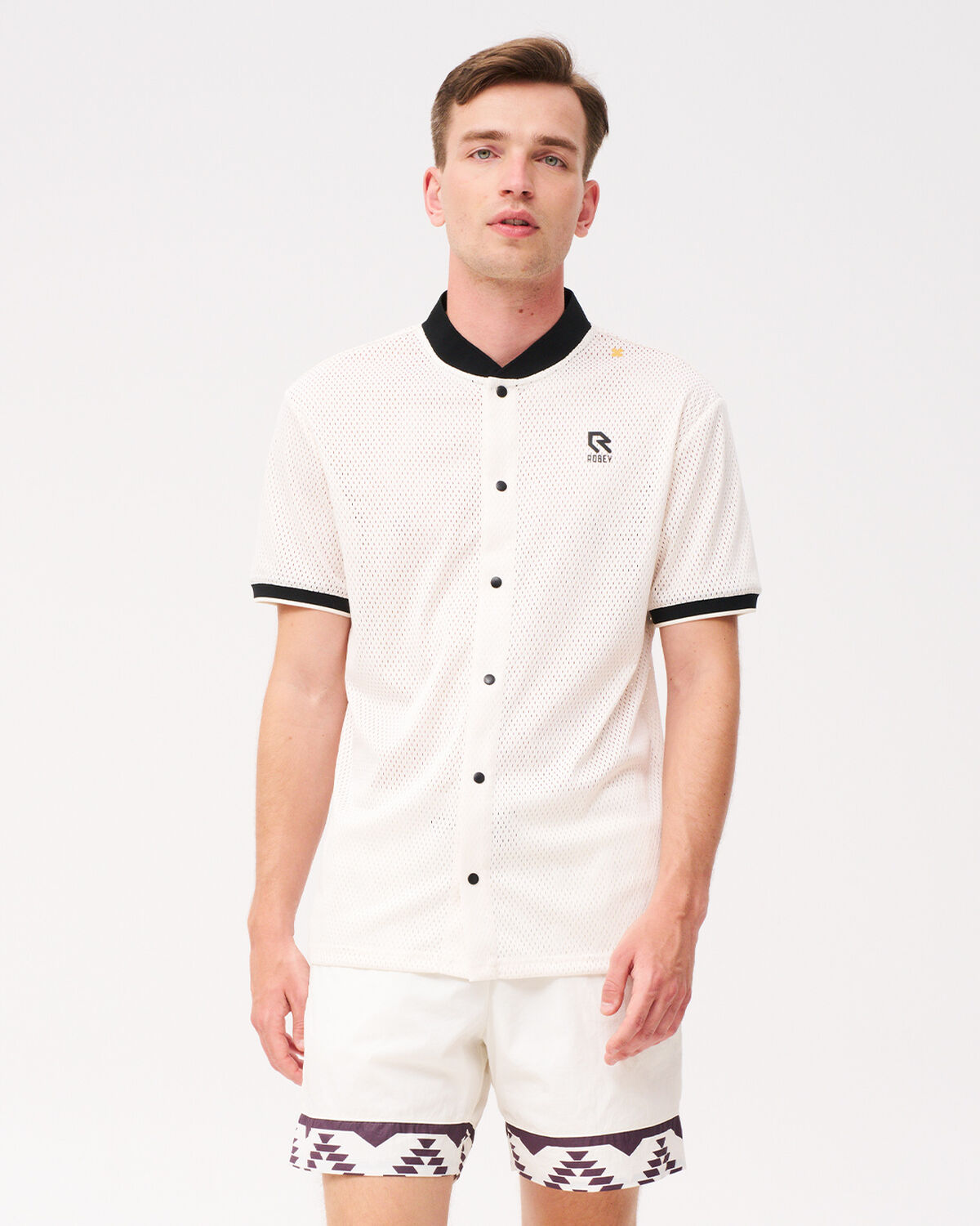 Grand Slam Tennis Layering Top, Off White, hi-res