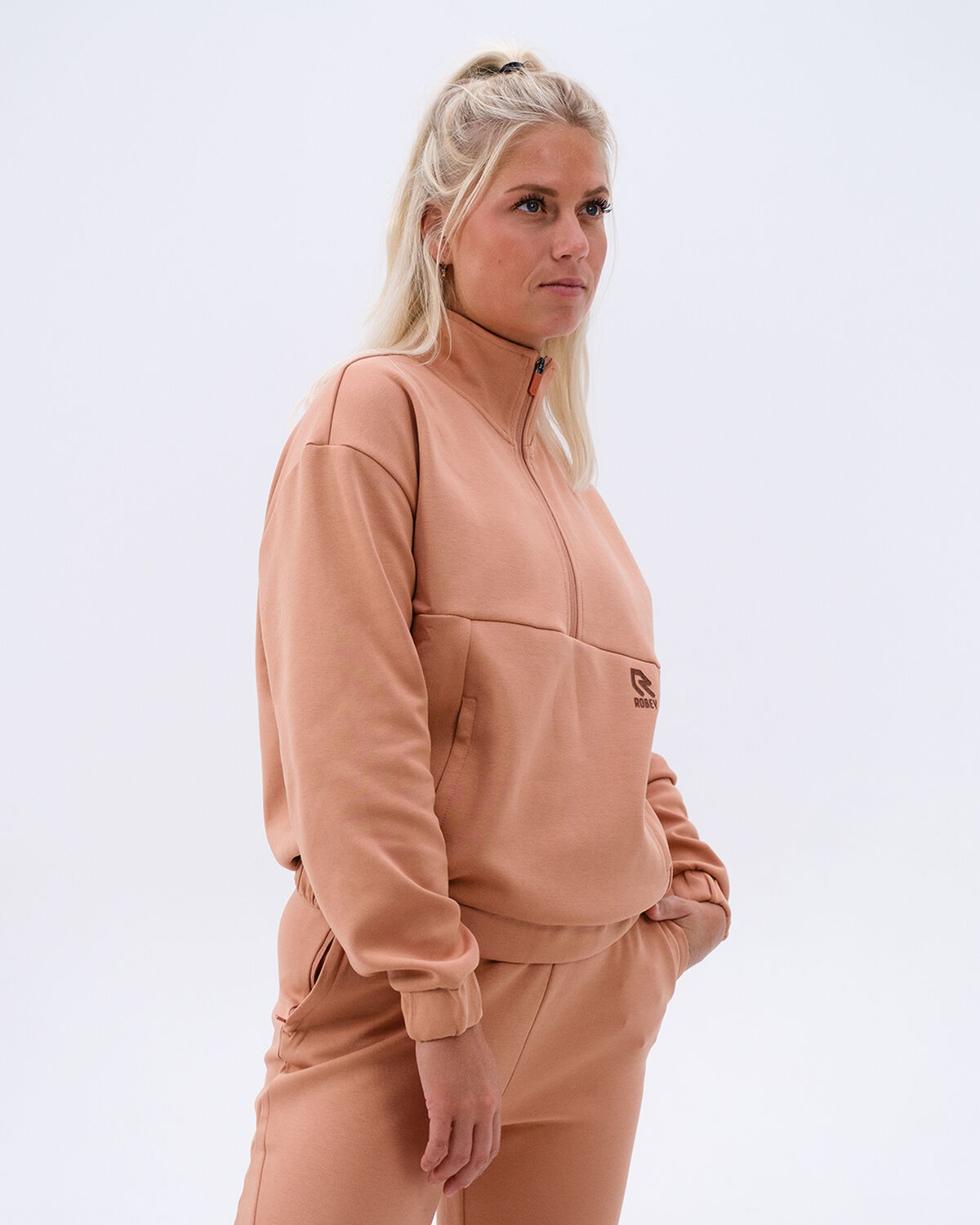 Women's Off Pitch Tracksuit Italian Clay, , hi-res