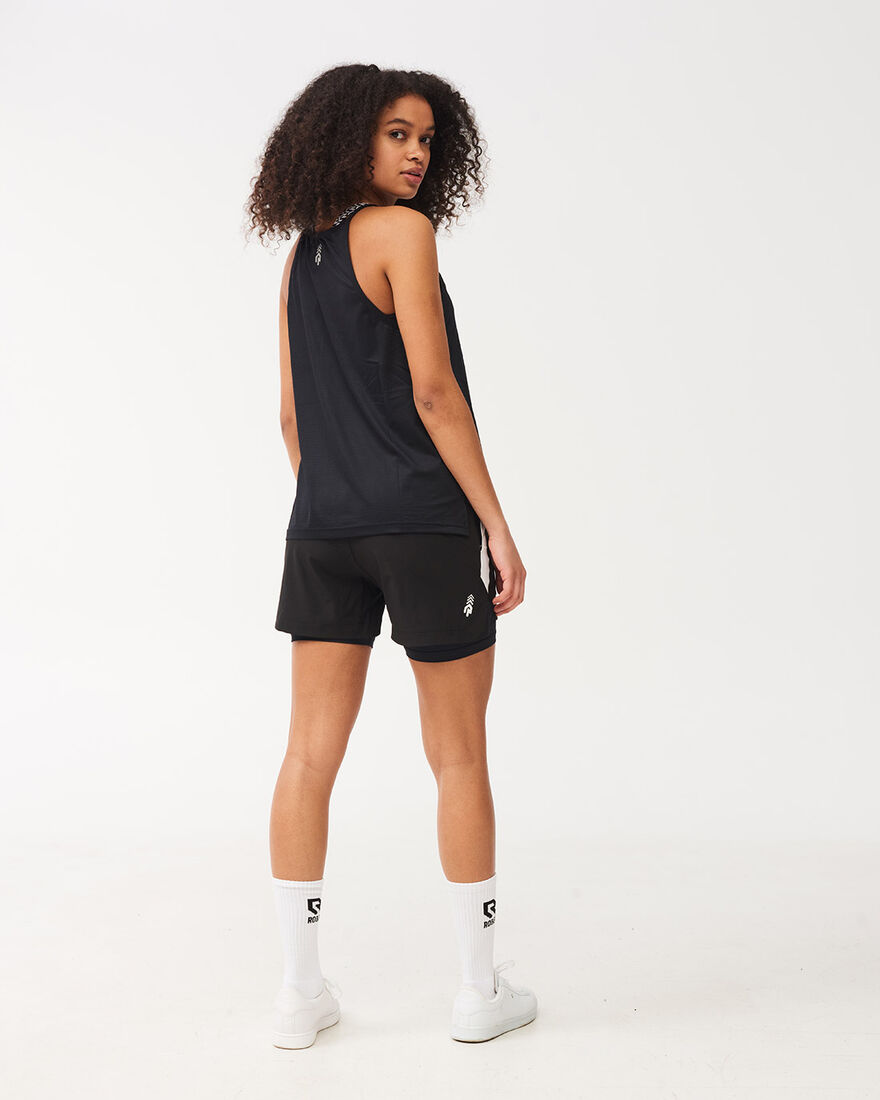Women's Gym Short, Black, hi-res