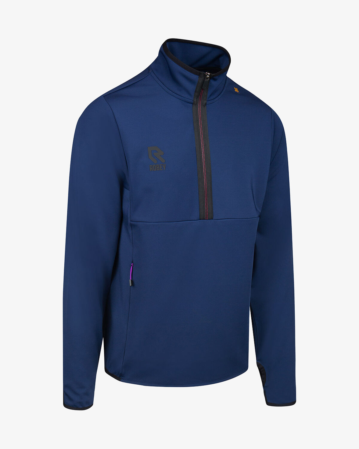 Off Pitch Scuba Half-Zip Top, Navy, hi-res