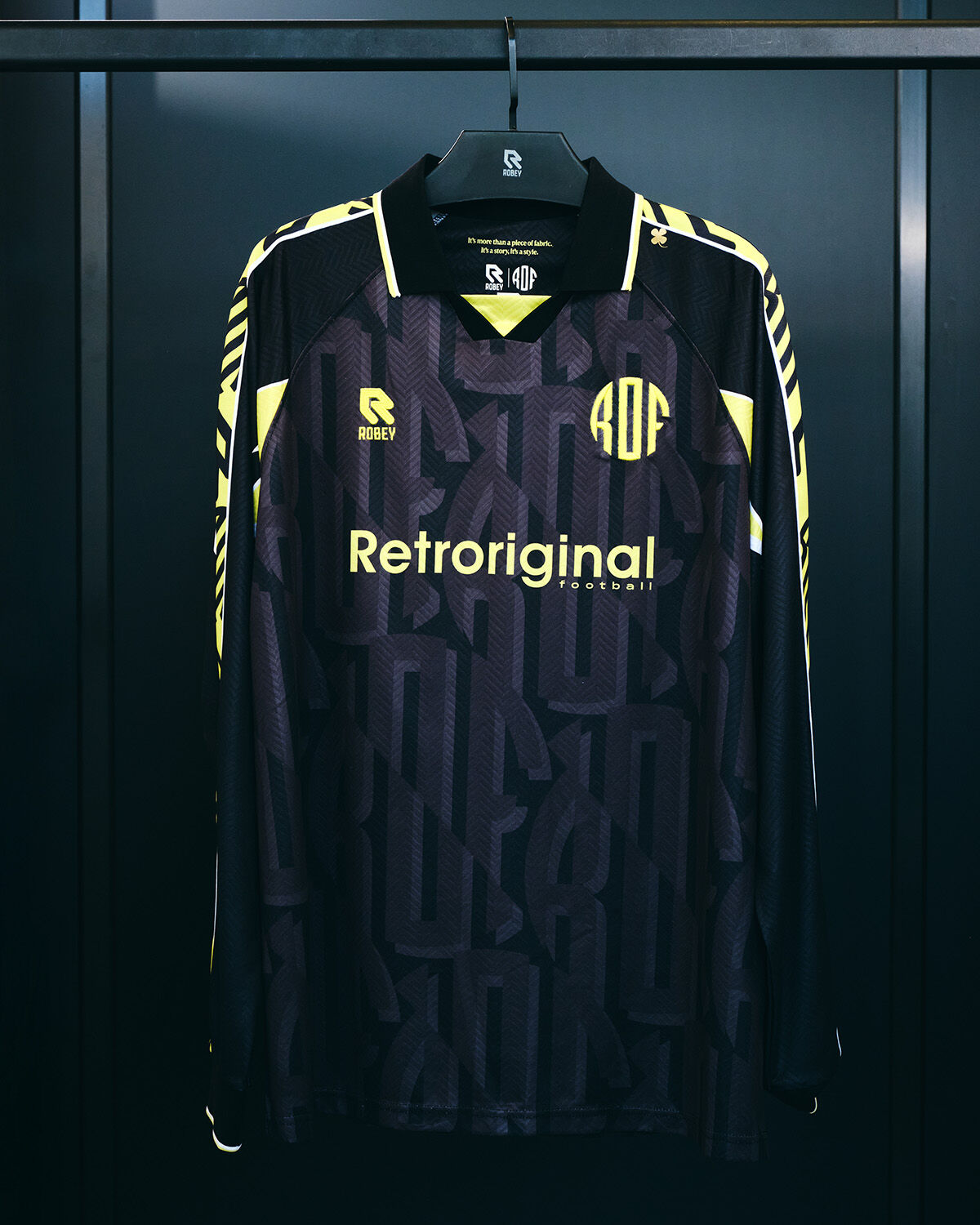 Robey X Retroriginal Home Shirt, Black/Yellow, hi-res