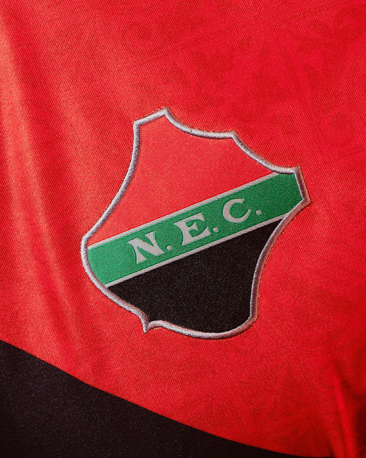 N.E.C. Wedstrijdshirt Thuis #1 25/26, Red/Green/Black, hi-res