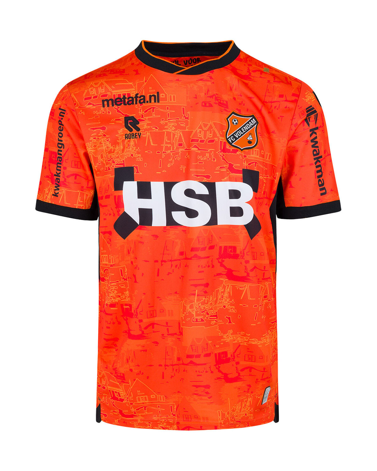 FC Volendam Home SS 21/22, Orange/Miscellaneous, hi-res