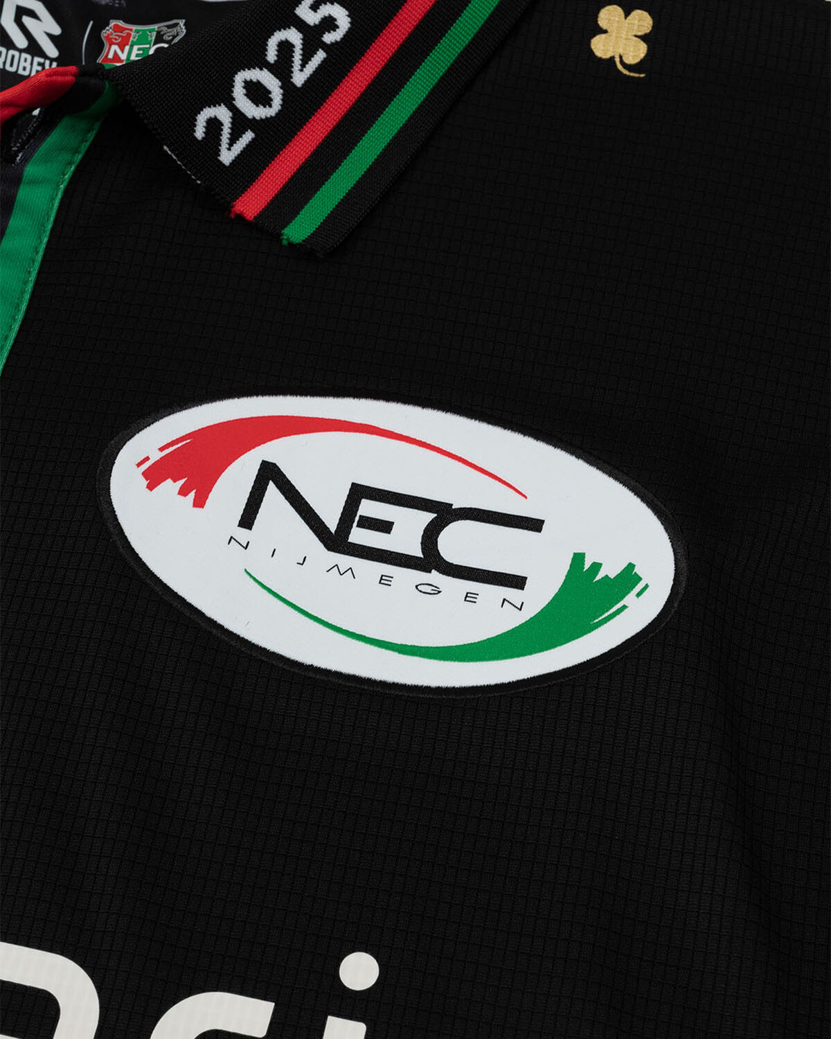N.E.C. Wedstrijdshirt Uit #3 25/26, Black/White, hi-res