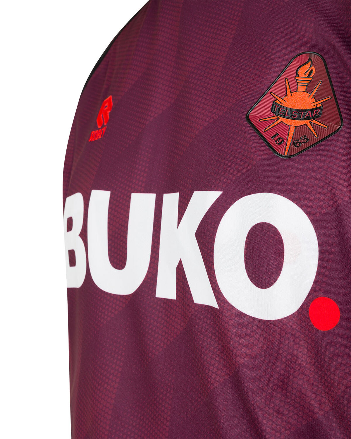 Telstar Away Shirt SS 21-22 BUKO, Burgundy, hi-res