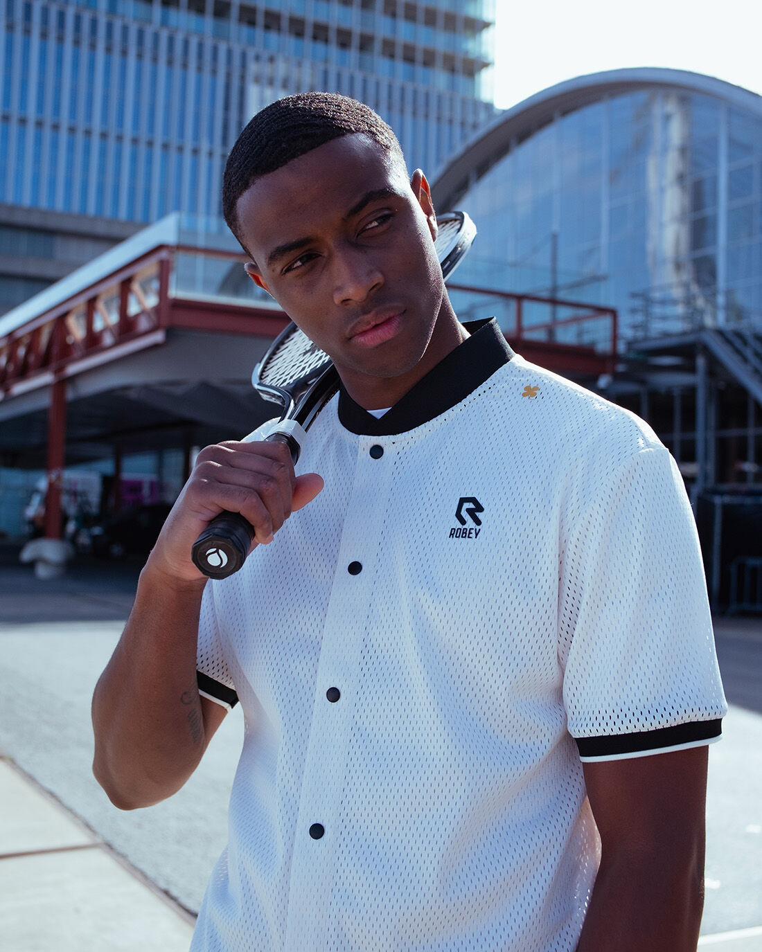 Polo shirt shop layering