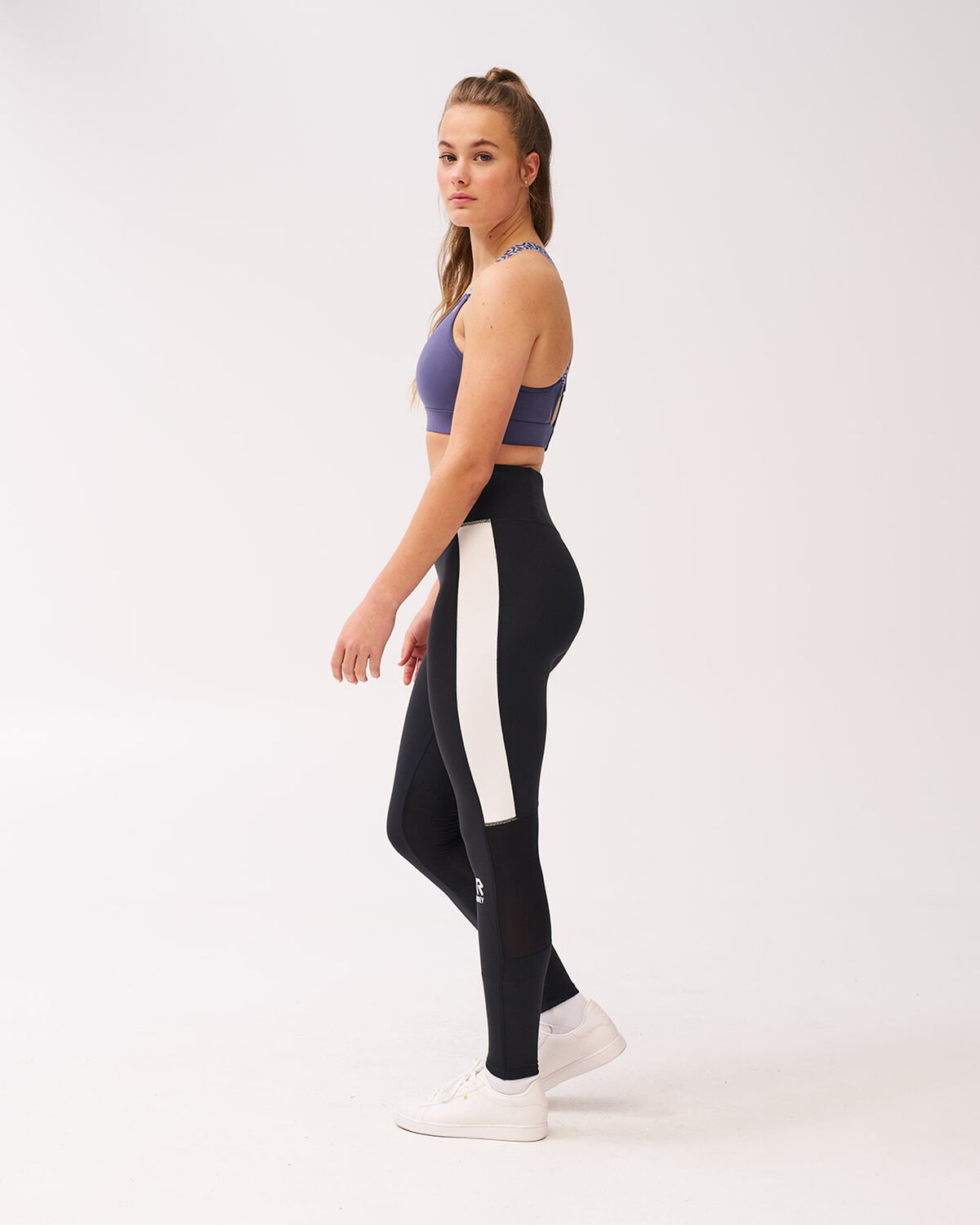 Women's Gym Set Black/Blue, , hi-res