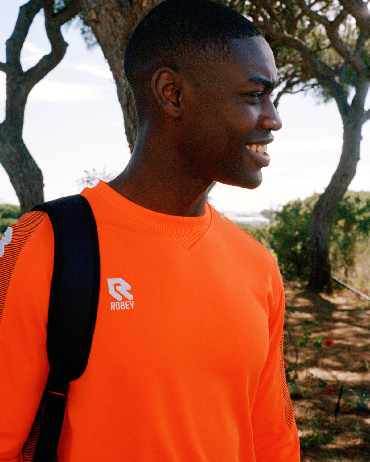 Performance Sweater, Orange/Miscellaneous, hi-res