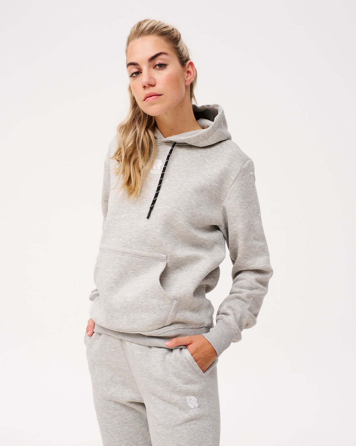 Brandpack Hoodie, Heather grey, hi-res