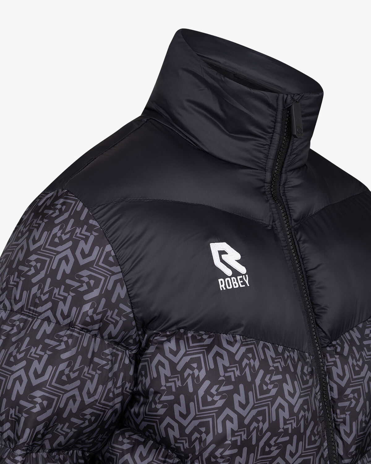 Women's Performance Padded Jacket, Black/Grey, hi-res
