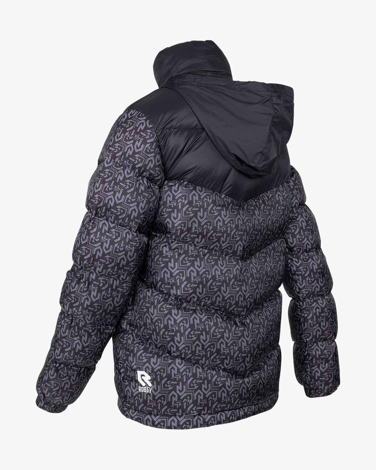 Women's Performance Padded Jacket, Black/Grey, hi-res