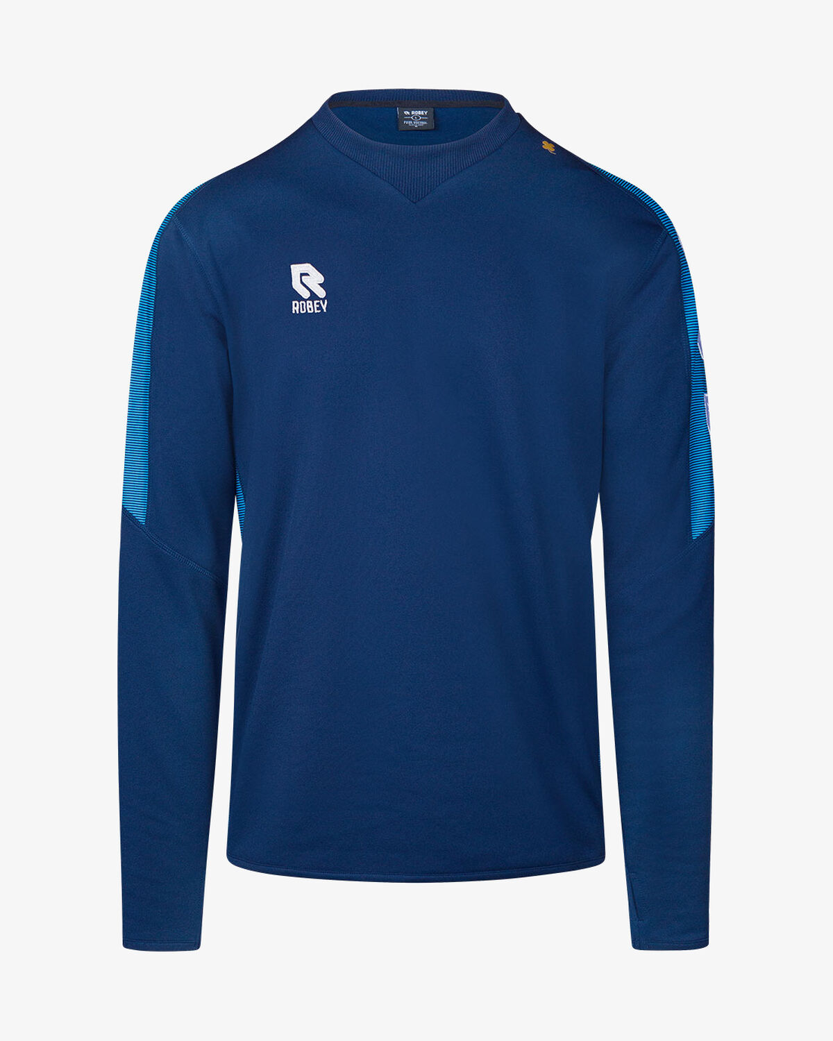 Performance Sweater, Navy/Sky Blue, hi-res
