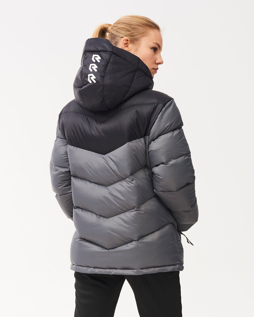 Performance Padded Jacket, Grey/Black, hi-res