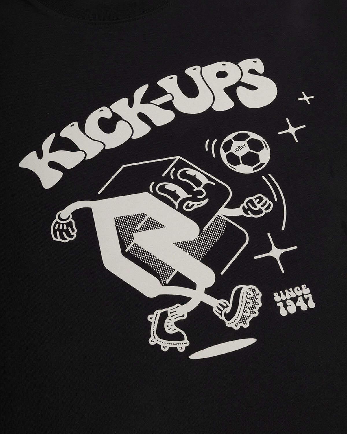 Kick Ups Tee, Black, hi-res