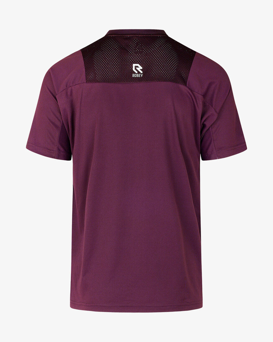 Grand Slam Tennis Henley Tee, Berry, hi-res