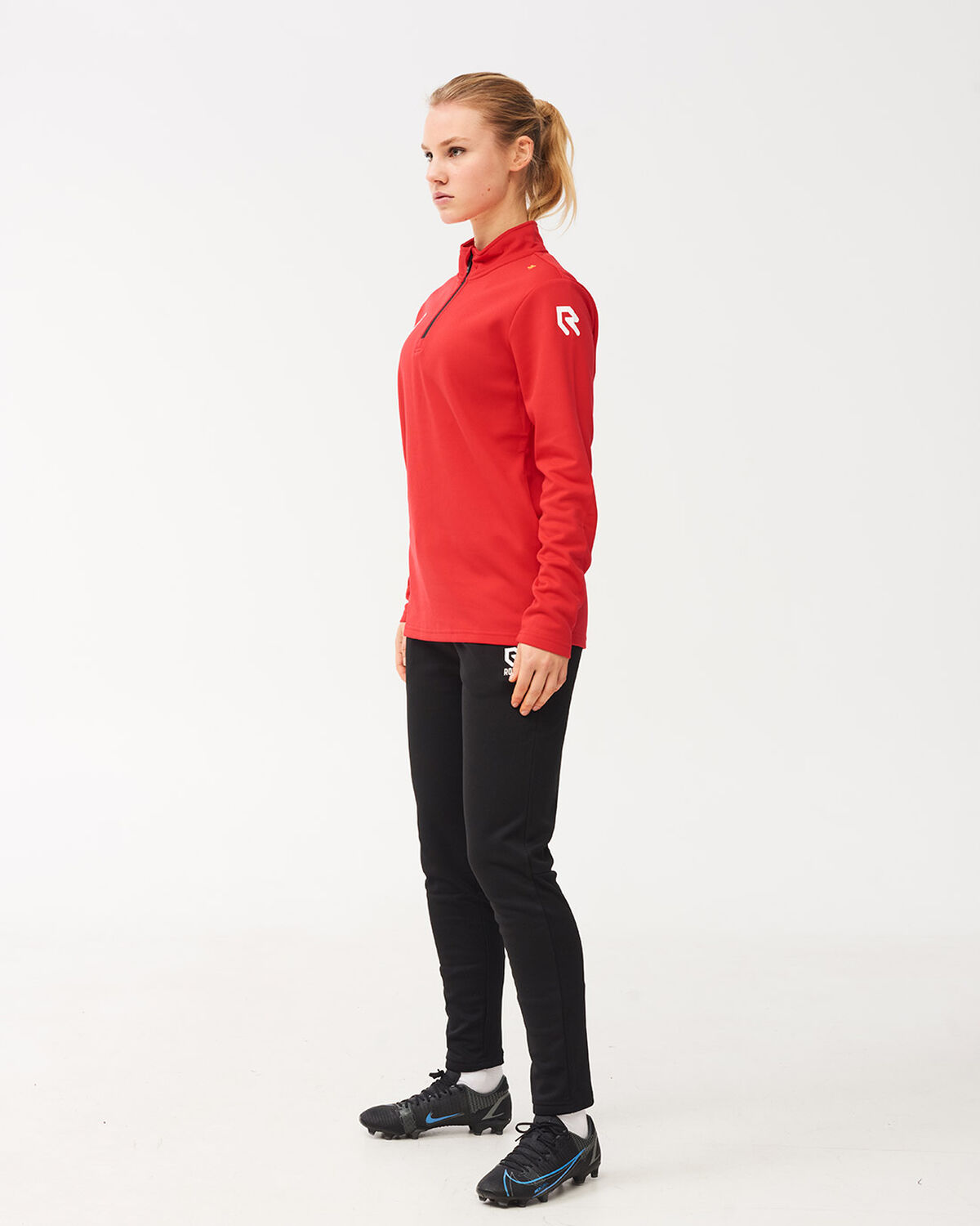 Crossbar Tracksuit Black/Red, , hi-res