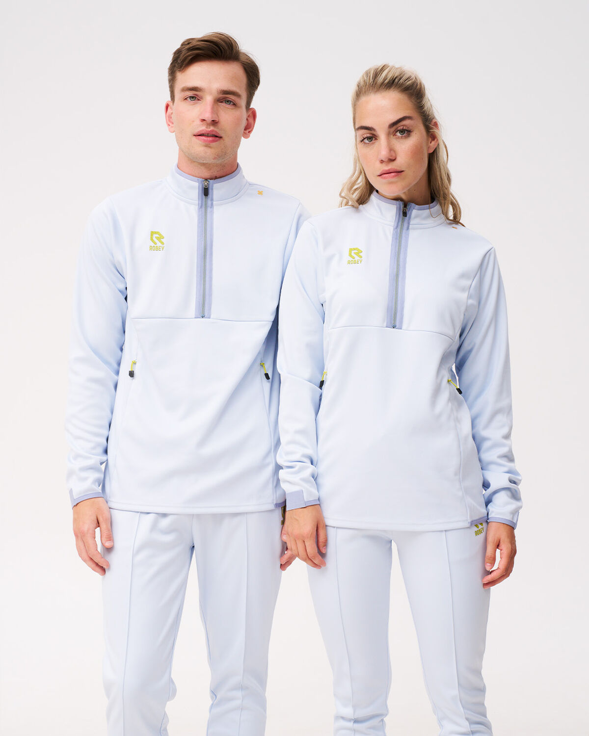 Off Pitch Scuba Half-Zip Top, Opal, hi-res