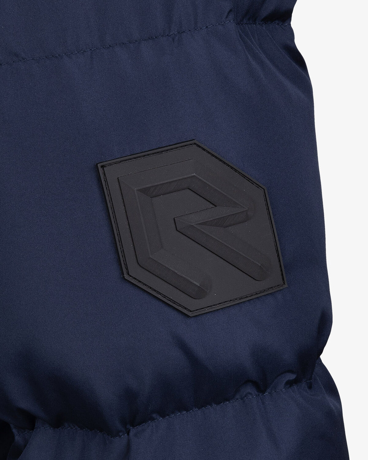 Ultra Long Padded Jacket, Navy, hi-res