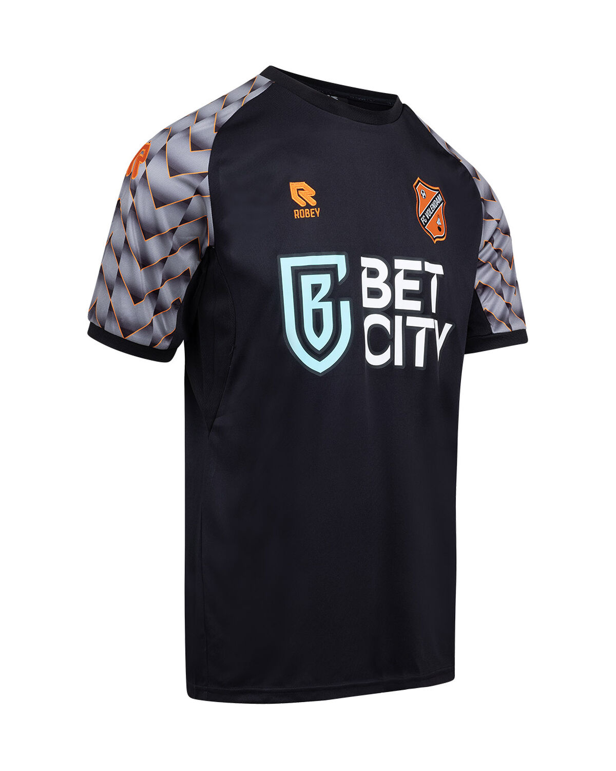 FC Volendam Performance Shirt 22/23, Black/Orange, hi-res