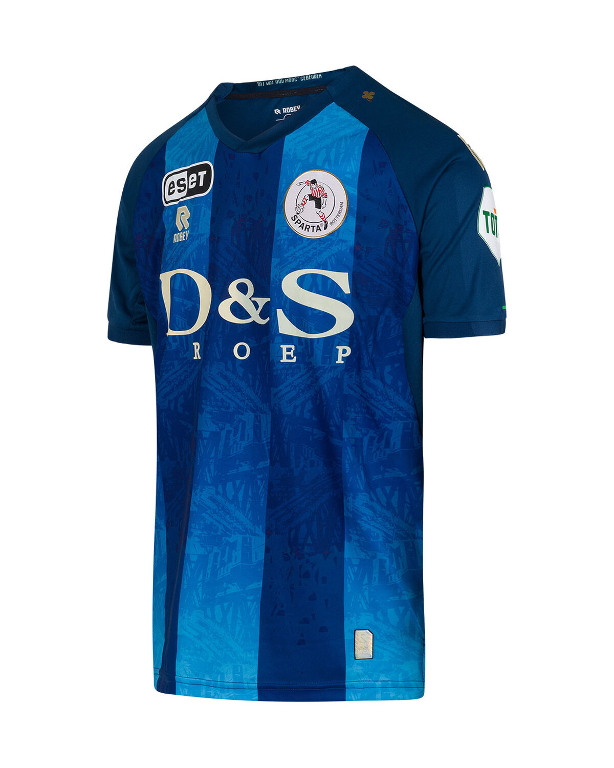 Sparta Match Shirt SS 21/22, Navy/Sky Blue, hi-res