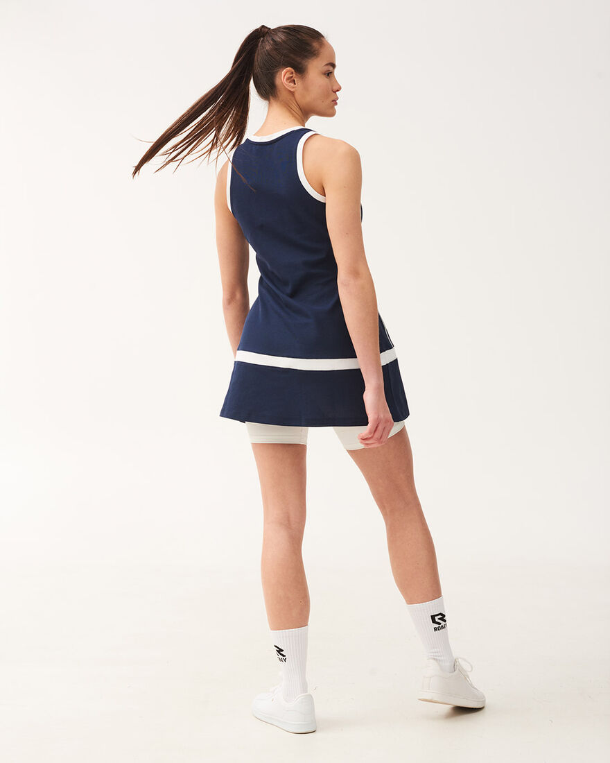 Tennis Winner Dress, Match Navy, hi-res