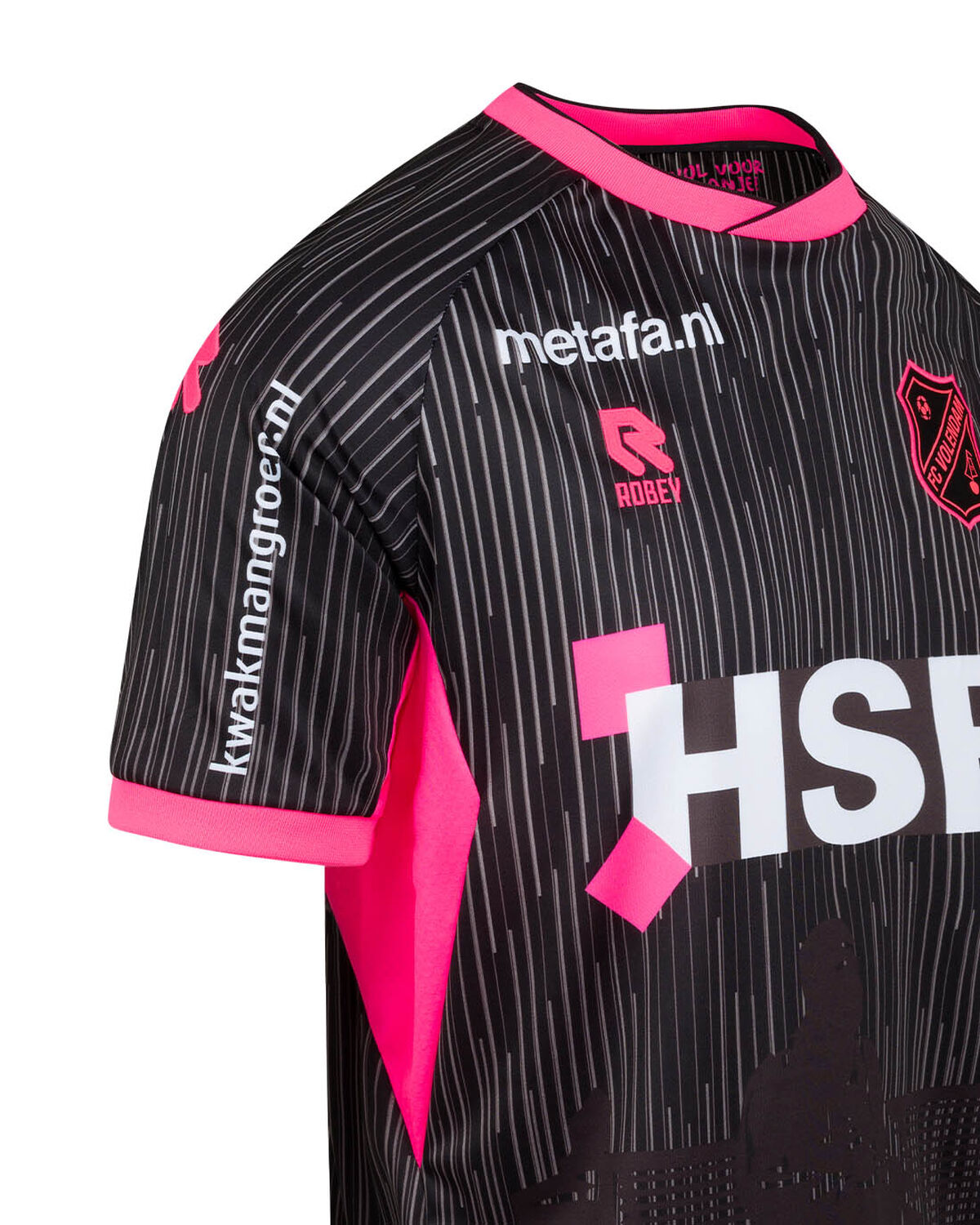 FC Volendam Away SS 21/22, Black, hi-res