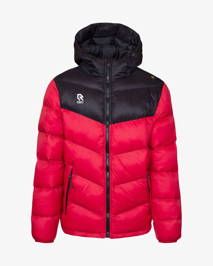 Performance Padded Jacket, Red/Black, hi-res