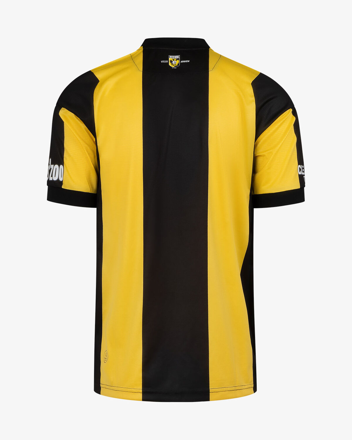 Vitesse Home Shirt Senior 24/25, Black/Yellow, hi-res