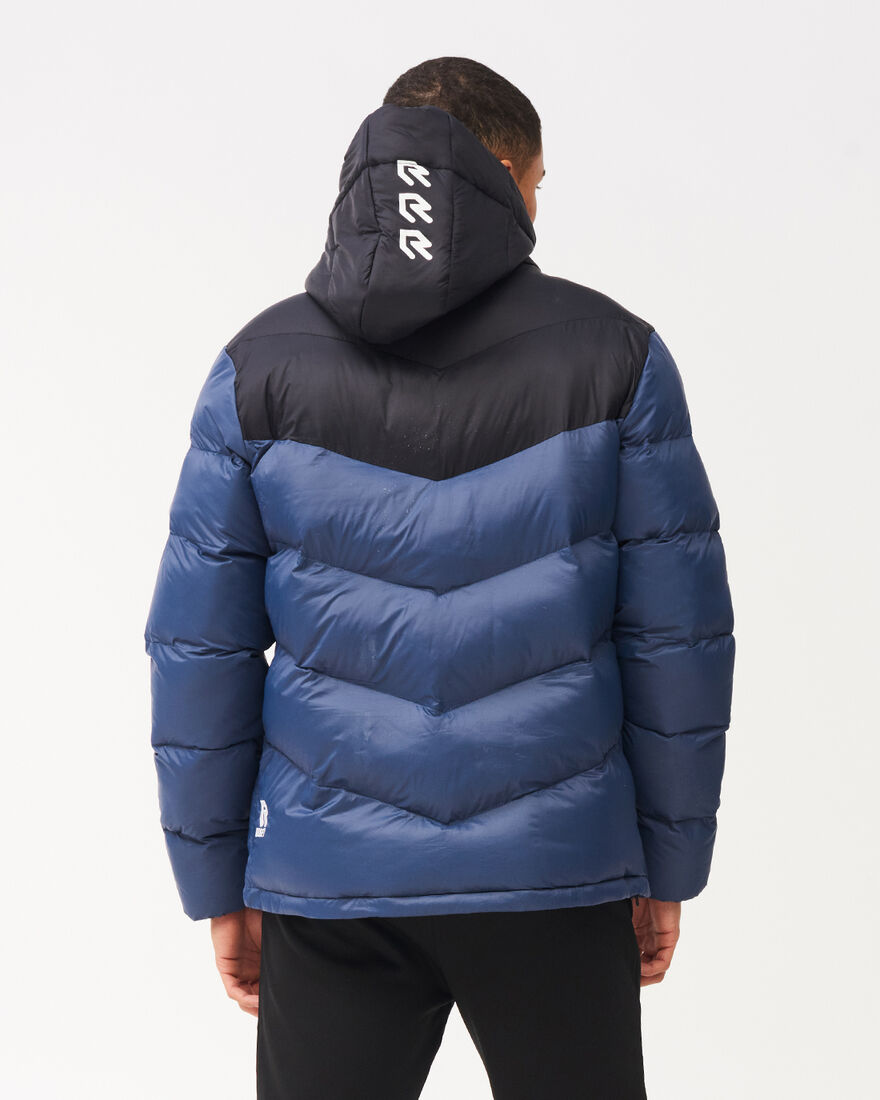 Performance Padded Jacket, Navy/Black, hi-res