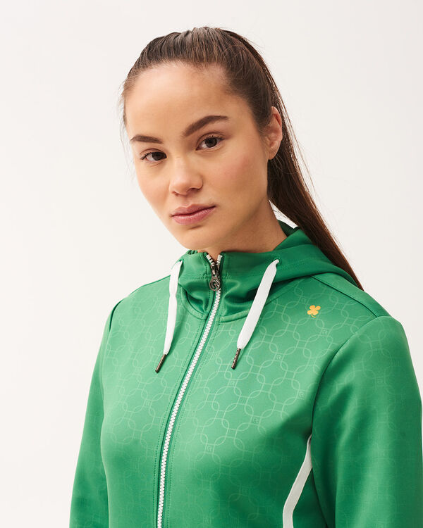 Tennis Forehand Tracksuit Full Zip Jacket