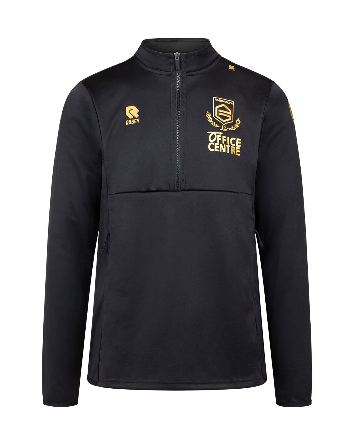 FC Groningen Scuba Jacket 21/22, Black/Yellow, hi-res