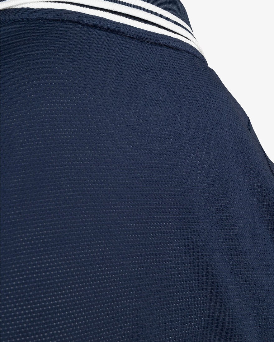 Tennis Court V-Neck Polo, Match Navy, hi-res
