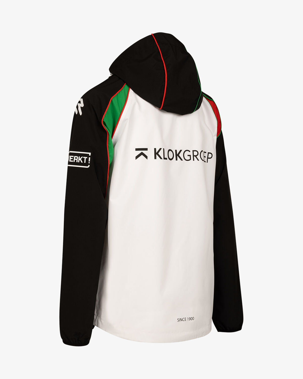 N.E.C. Warm Up Windbreaker 25/26, White/Black, hi-res