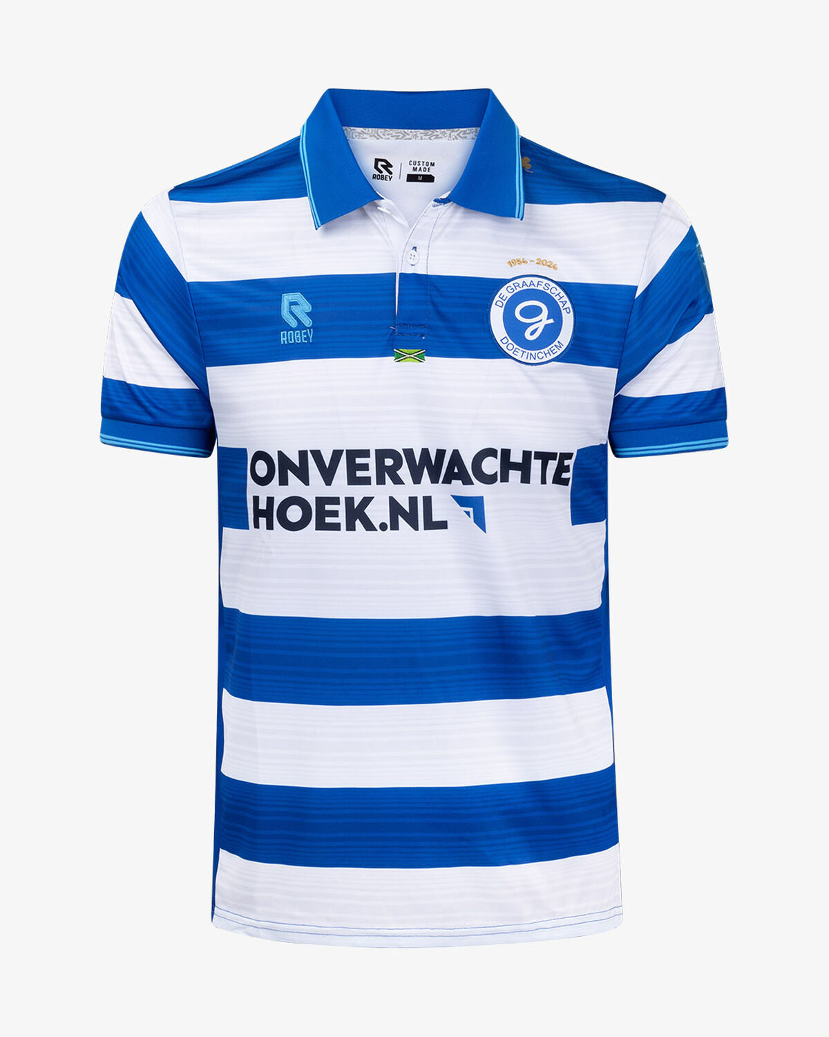 De Graafschap Home Shirt 23/24, White/Green, hi-res