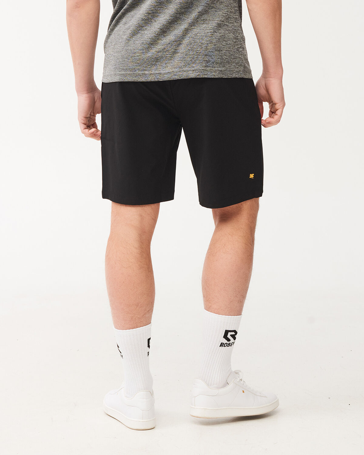 Gym Shorts, Black, hi-res