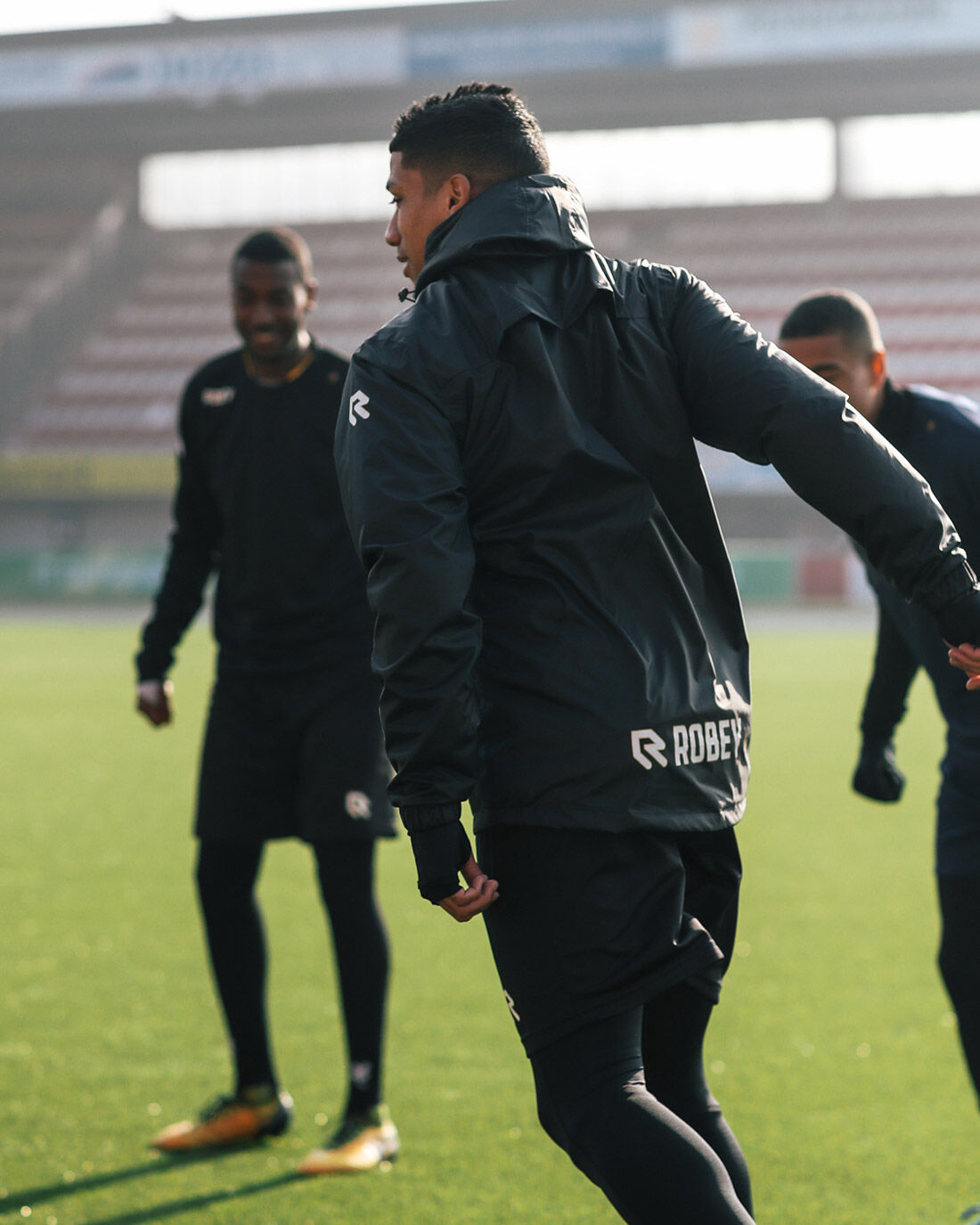 Stadium top rain gear