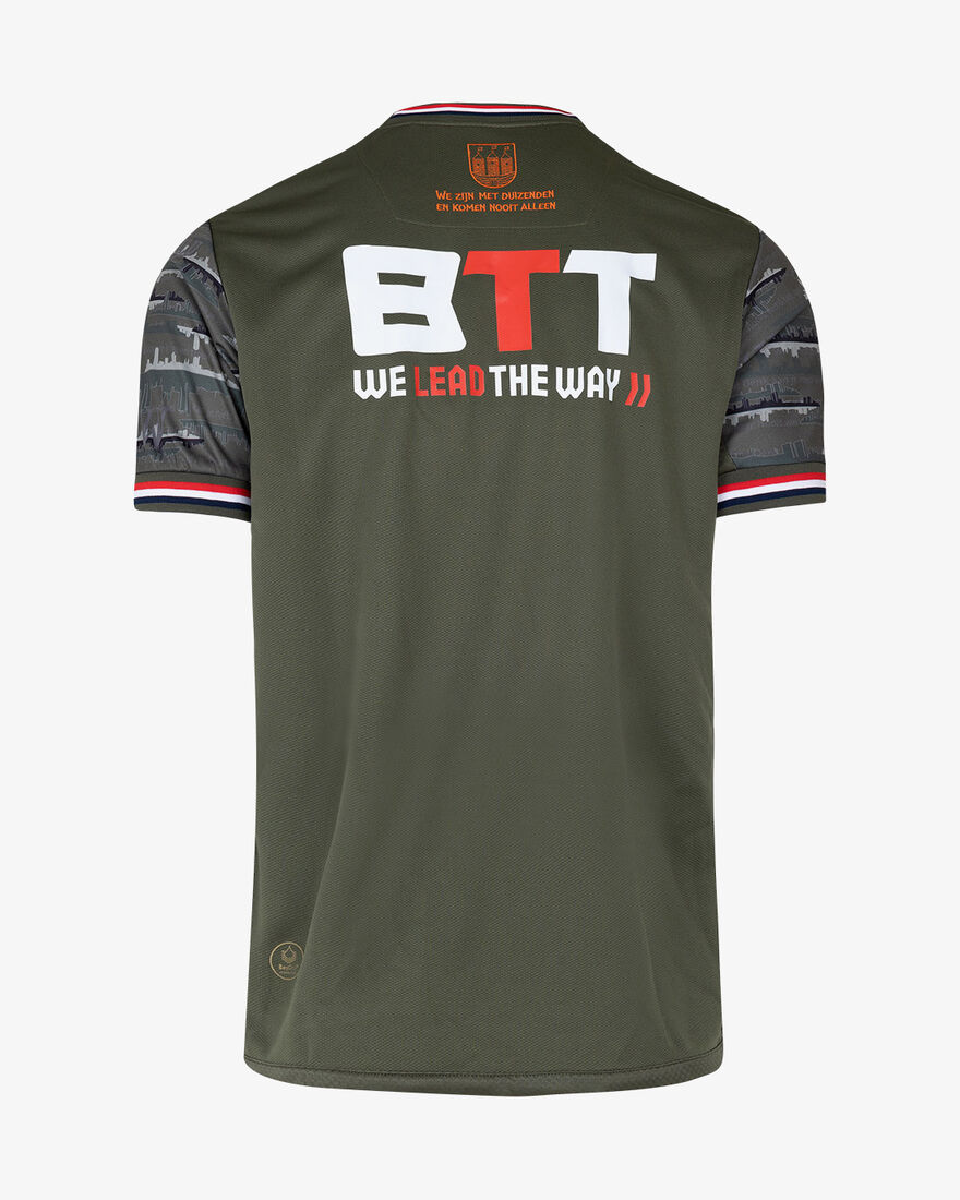 Willem II Match Shirt 22/23 SS, Green, hi-res