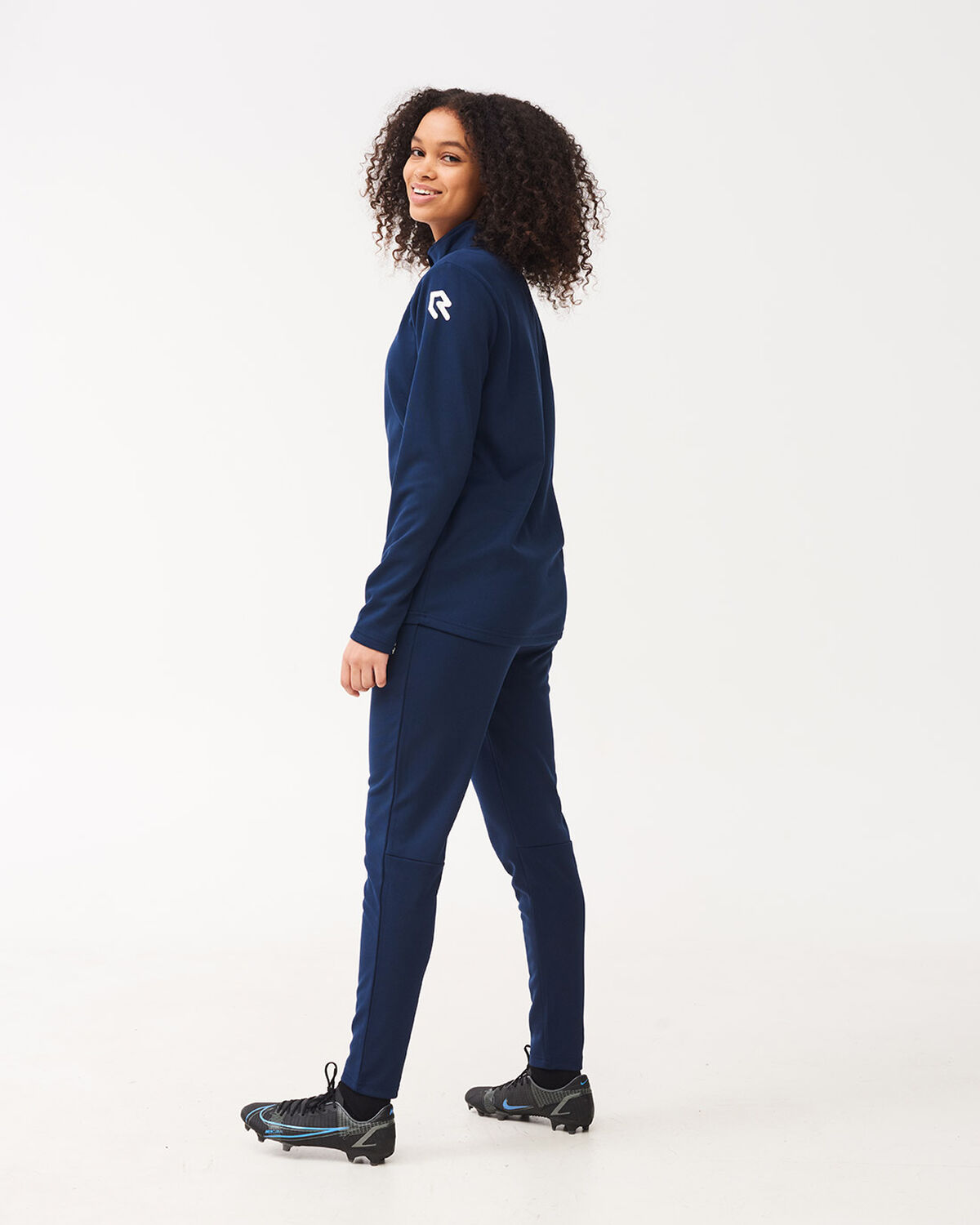 Crossbar Half-Zip, Navy, hi-res