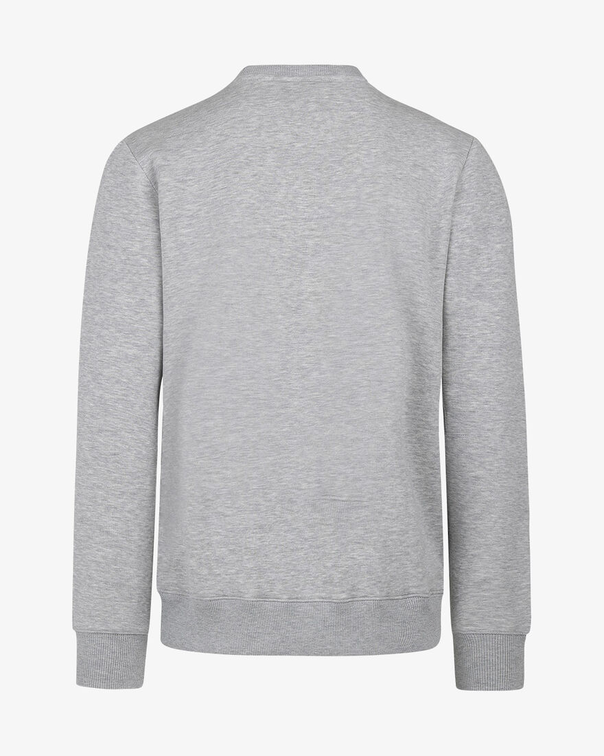 Brandpack Crewneck, Heather grey, hi-res