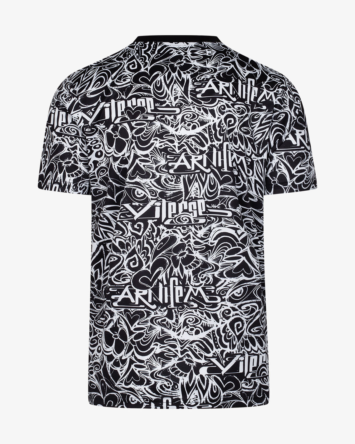 Vitesse Warm Up Shirt 25/26, Black/White, hi-res