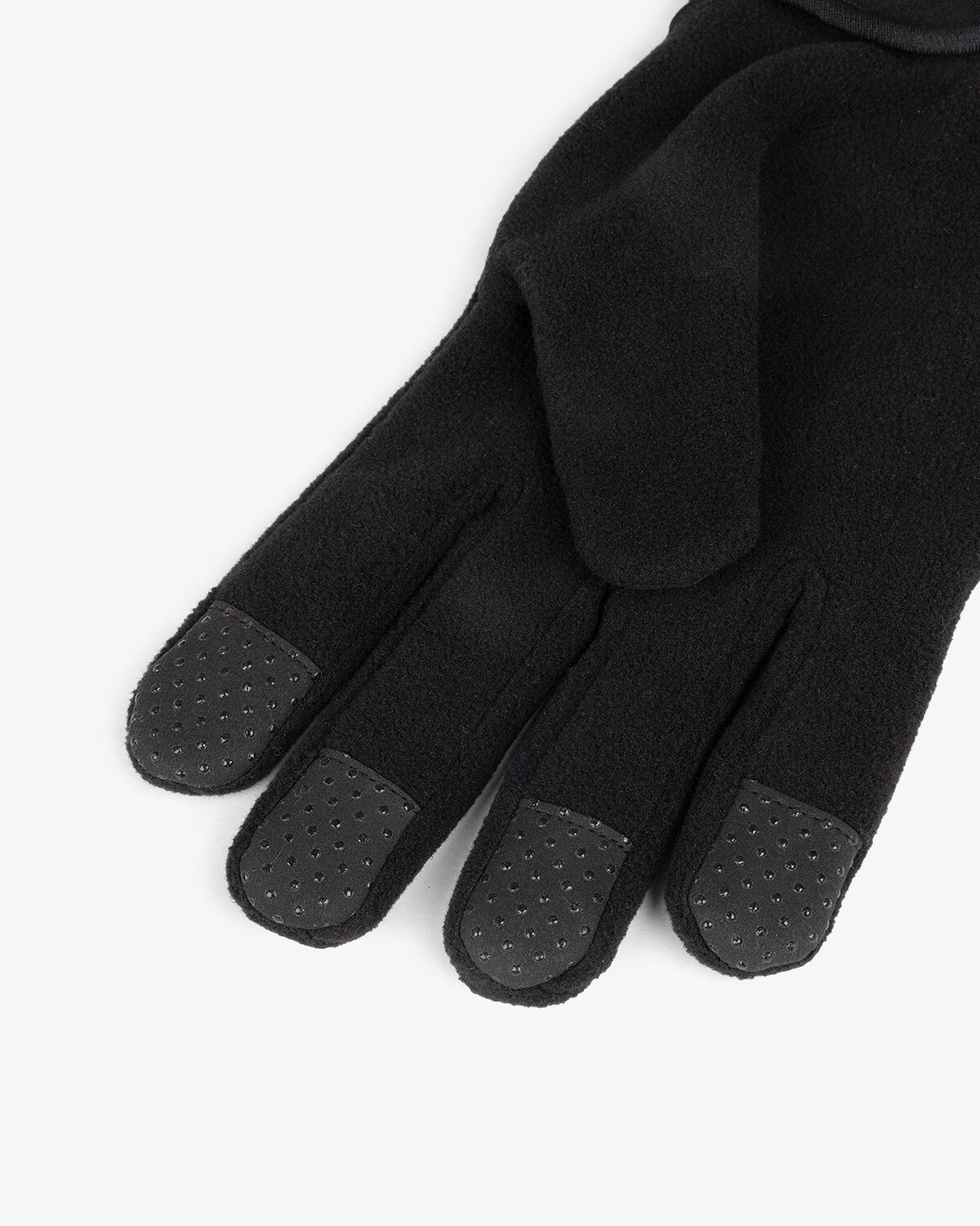 Fleece Gloves, Black, hi-res