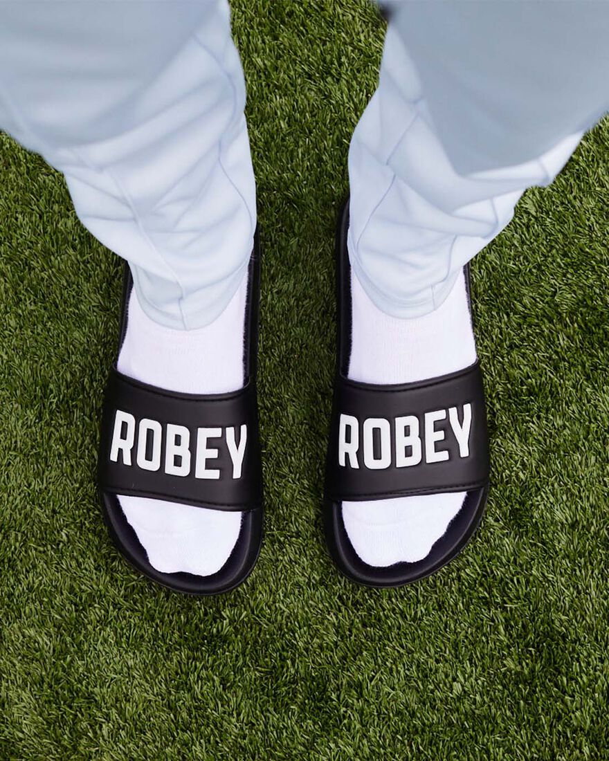 Aqua Slipper, Black, hi-res