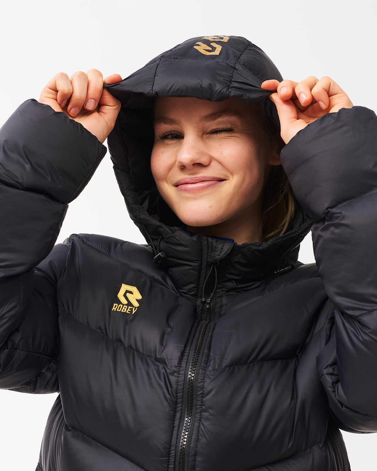 Performance Padded Jacket, Black, hi-res