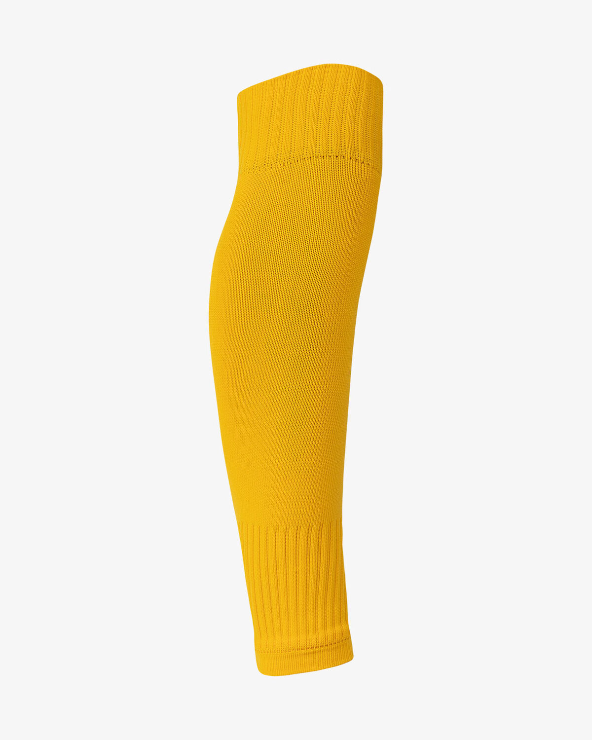 Footless Basic Socks, Yellow, hi-res