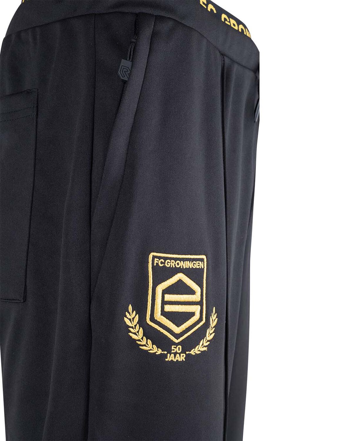 FC Groningen Scuba Pants 21/22, Black/Yellow, hi-res