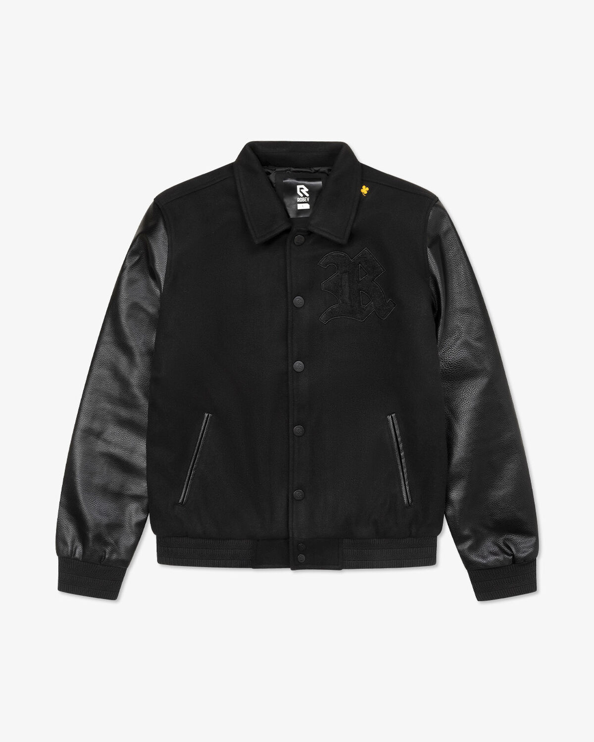 Robey Varsity Jacket, Black, hi-res