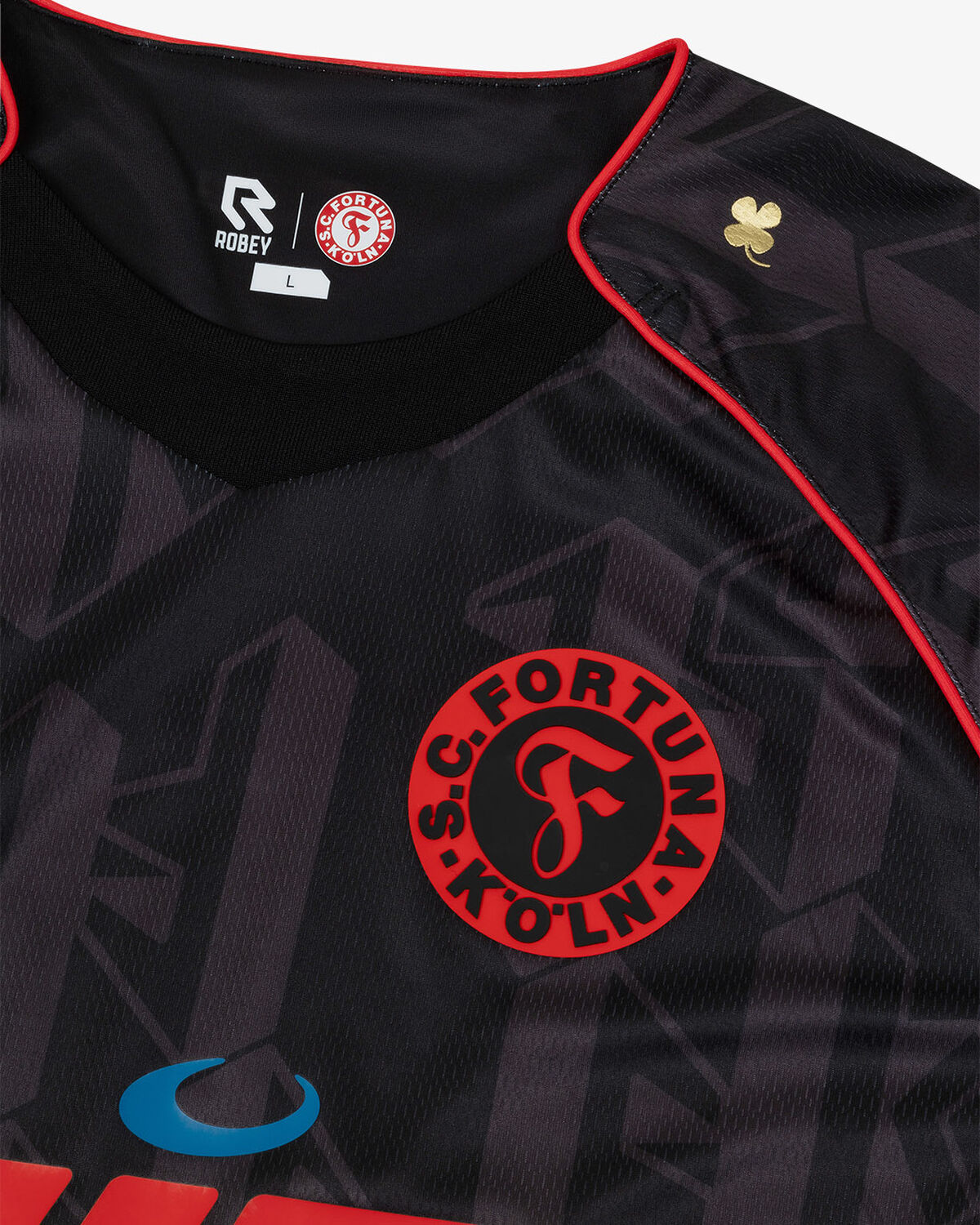 Fortuna KÖLN Away Shirt 25/26, Black/Red, hi-res